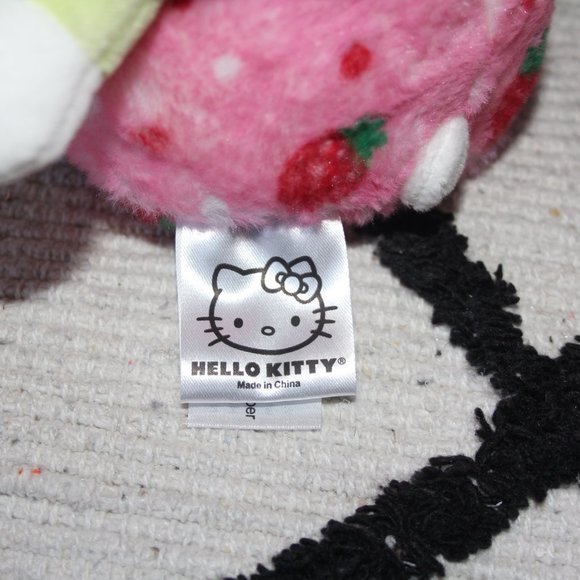 Sanrio's Hello Kitty Strawberry Pink Easter Bunny - Picture 8 of 12